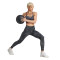 Leggings adidas Malla All Over Print Flower Grey Five-Carbon