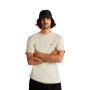 Left Chest Logo-Oatmeal-Black