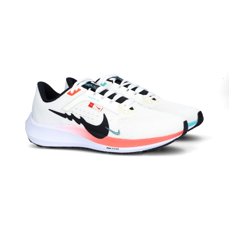 Running shoes Nike Air Zoom Pegasus 40 Sail-Black-White