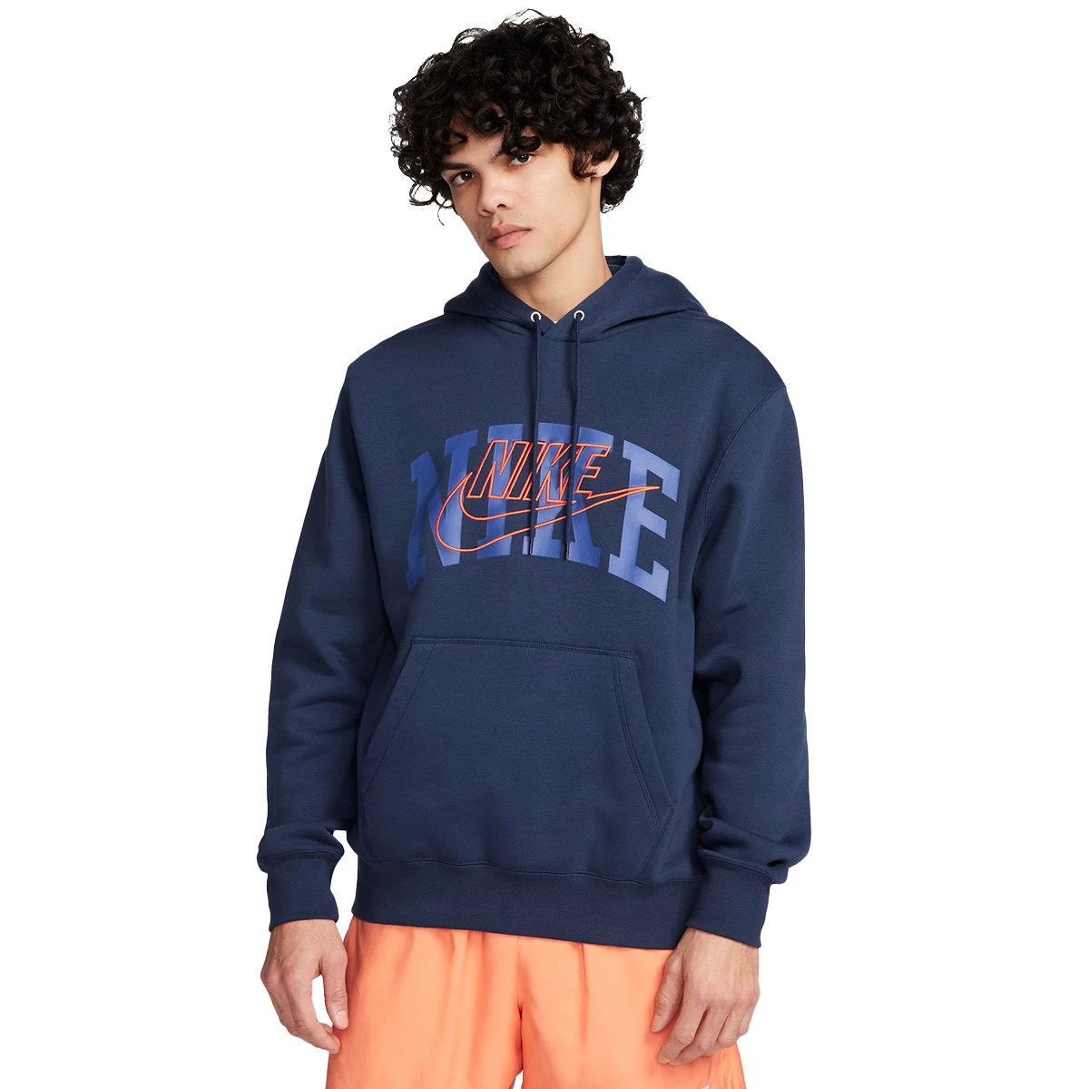 Nike metallic hoodie hotsell