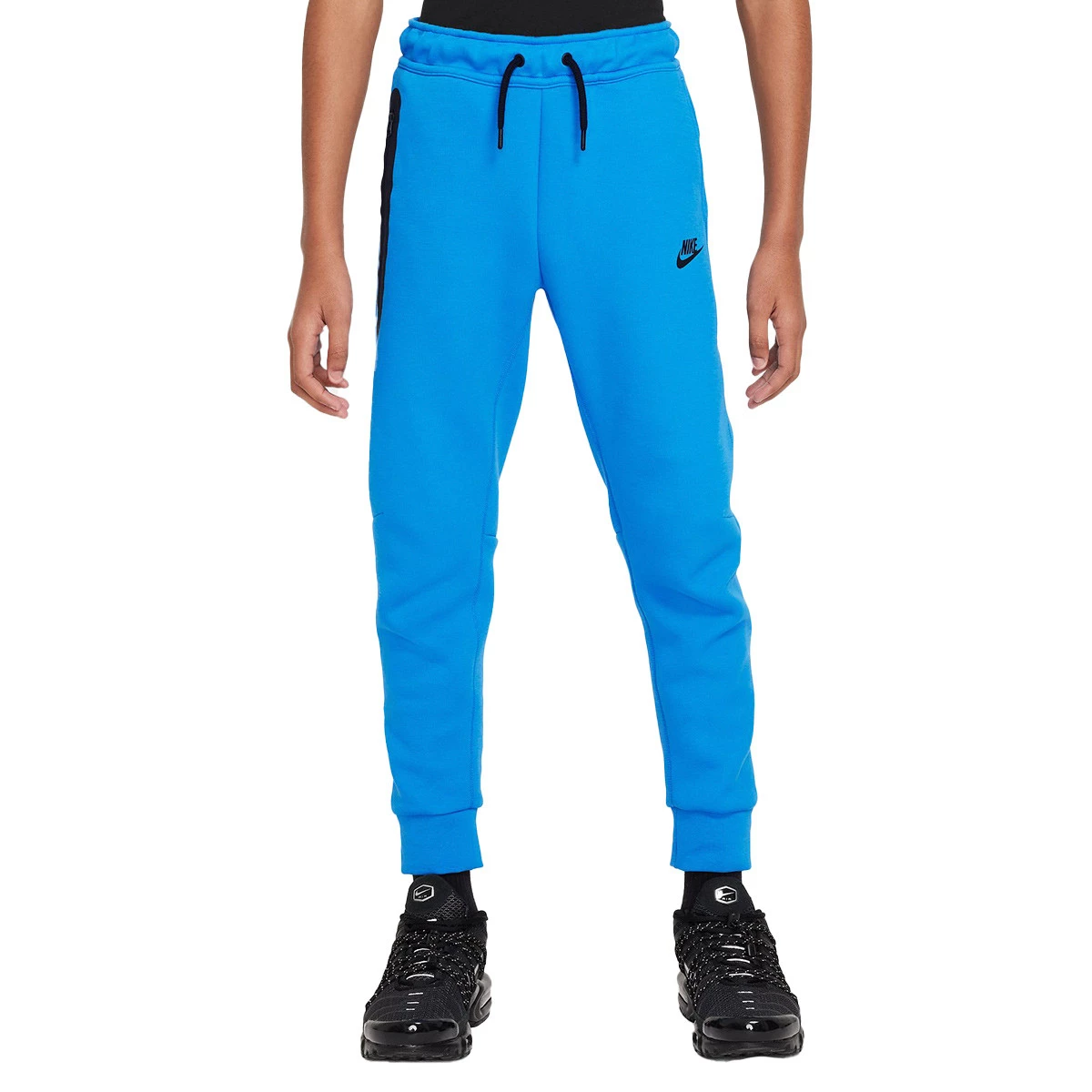 Long pants Nike Kids Tech Fleece Preloved Green Core White Semi Court Green Futbol Emotion