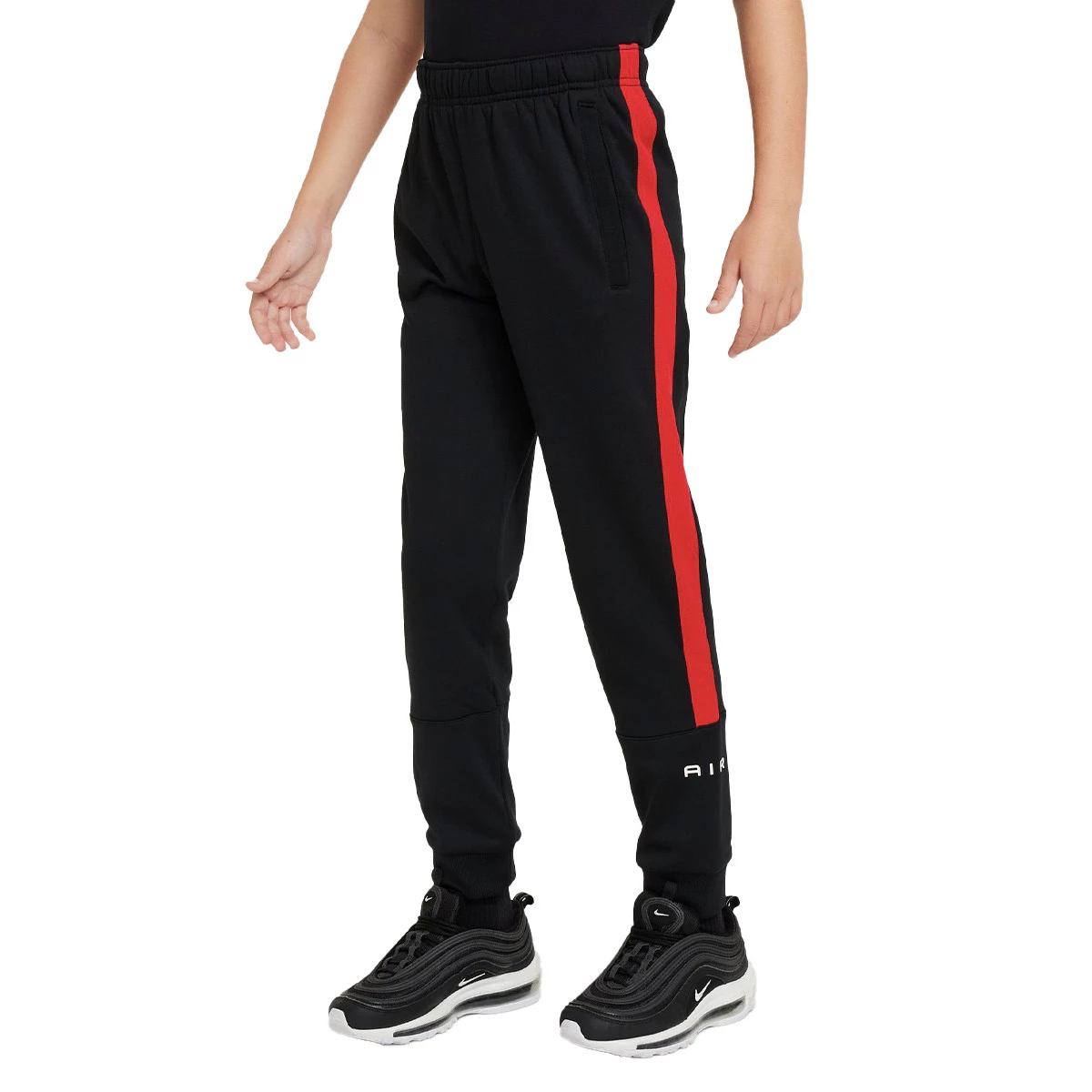 Lange Hosen Nike Air Nino Schwarz Netz Futbol Emotion