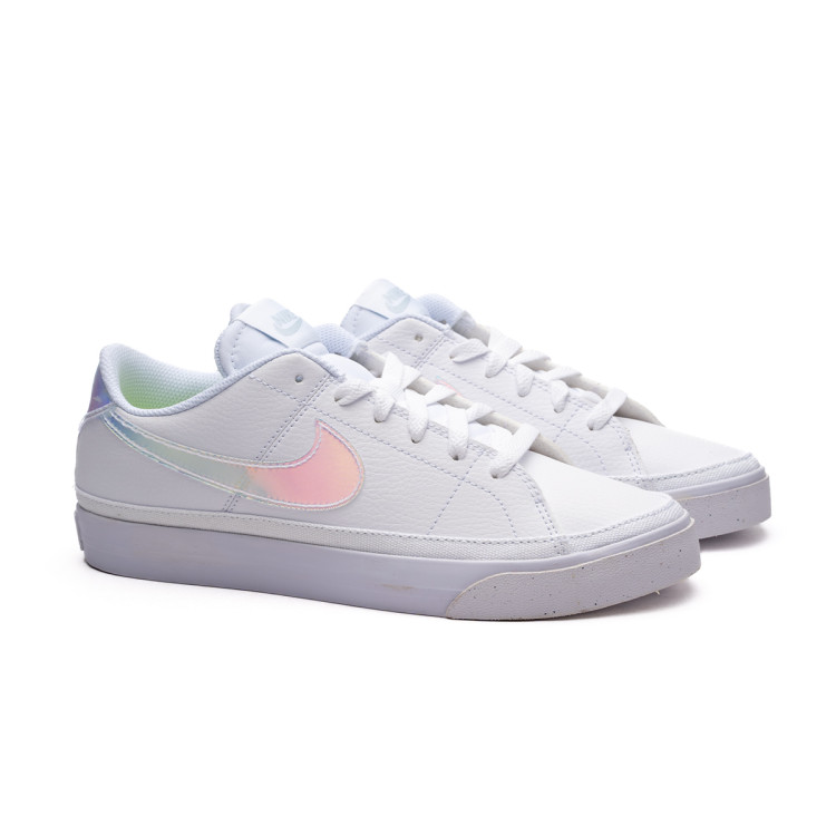 Tenis Nike Court Legacy Mujer White-Multicolor-White Fútbol Emotion