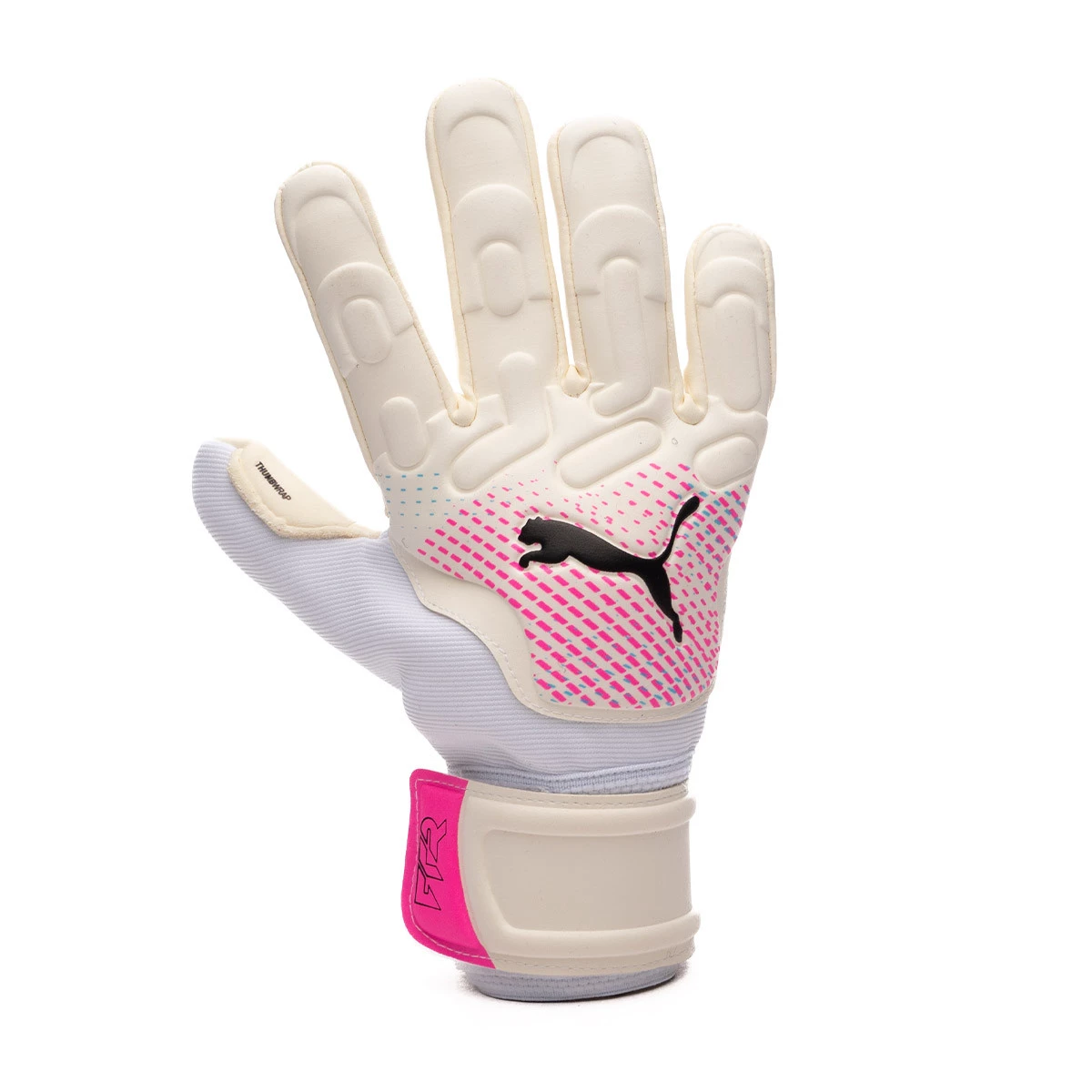 Gloves Puma Future Match Negative White Poison Pink Black Futbol Emotion