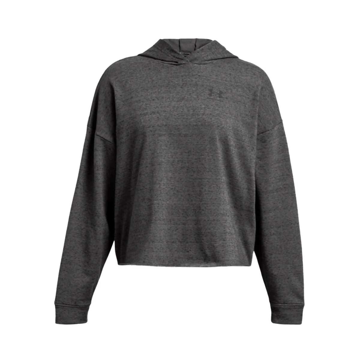 Sweatshirt Under Armour Rival Terry Mulher Castlerock Full Heather - Fútbol  Emotion