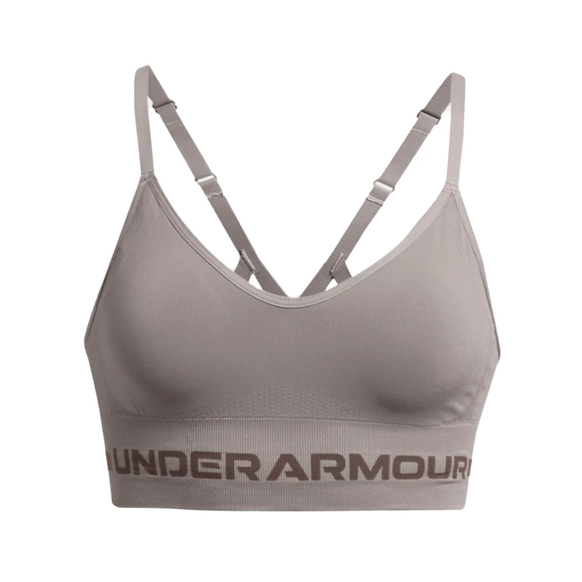 Soutien Desportivo Under Armour Seamless Mulher Pewter - Fútbol