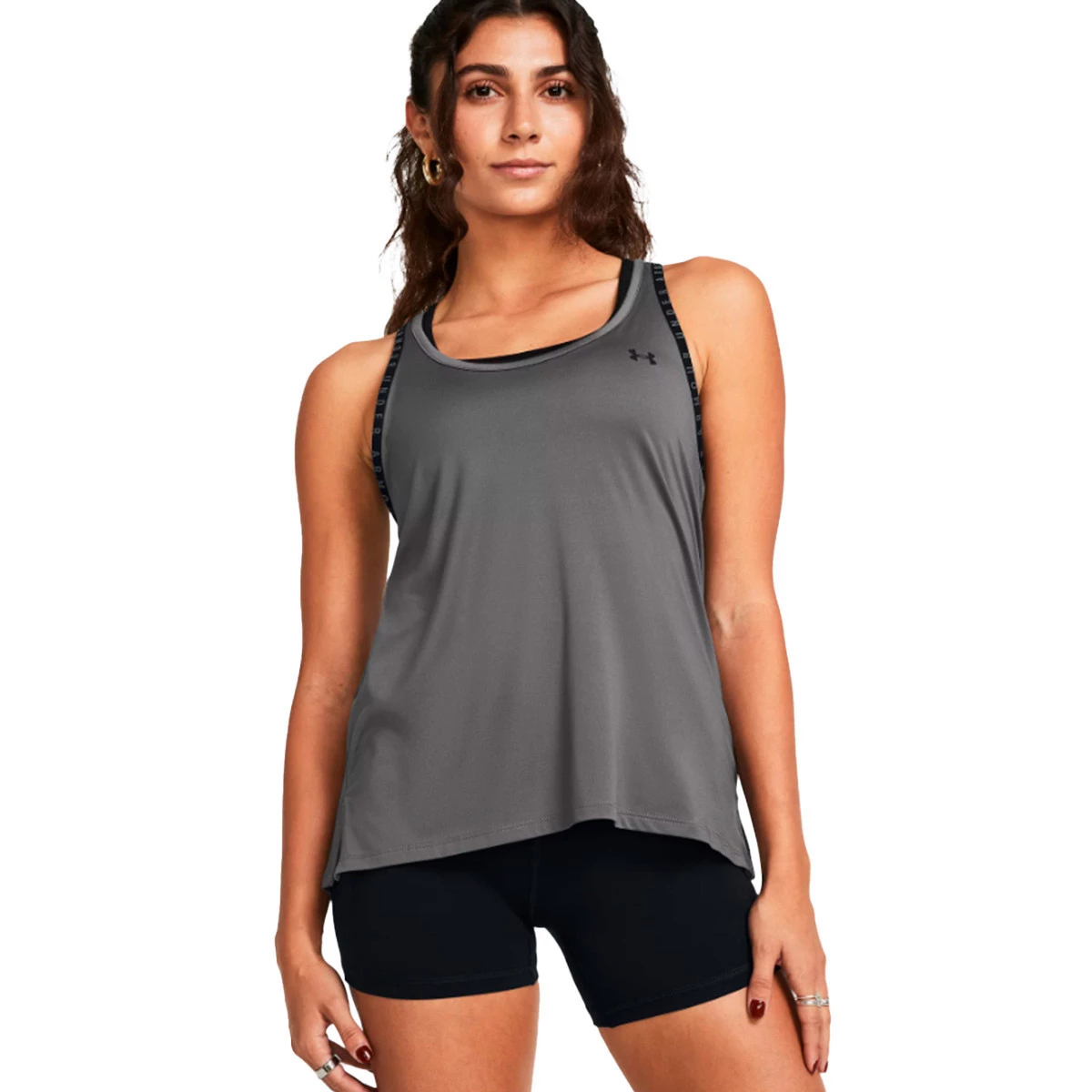 Top Under Armour Knockout Mulher Castlerock - Fútbol Emotion