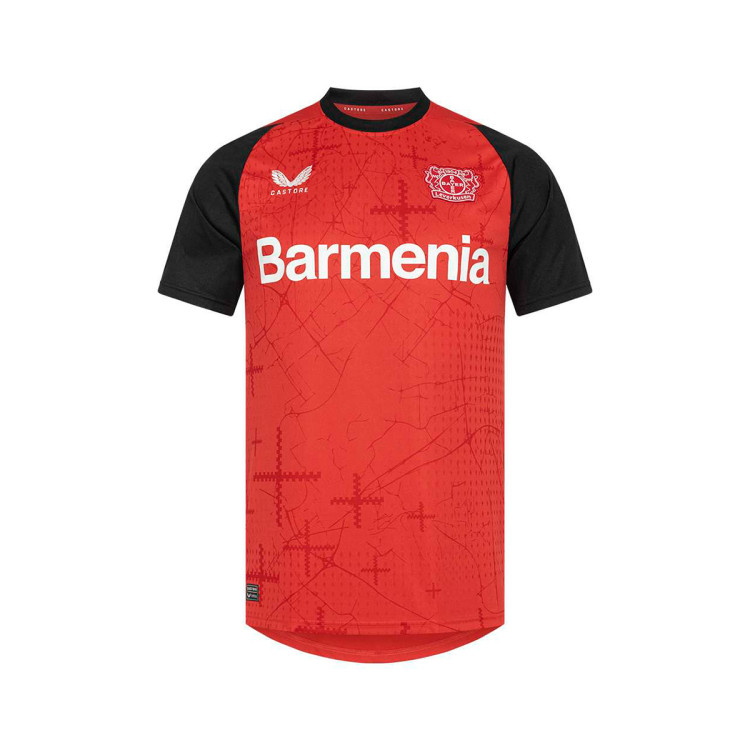 Jersey Castore Bayer Leverkusen 20242025 Home ScarletCaviar Fútbol Emotion