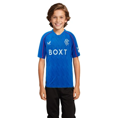 Kids Glasgow Rangers 2024-2025 Home T-Shirt