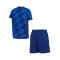 Conjunto Nike Croácia Segundo Equipamento Euro 2024 Criança