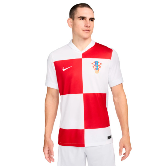 Jersey Nike Croatia Euro 2024 Home White-University Red - Fútbol