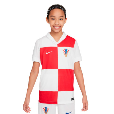 Camiseta Croacia Primera Equipación Eurocopa 2024 Niño