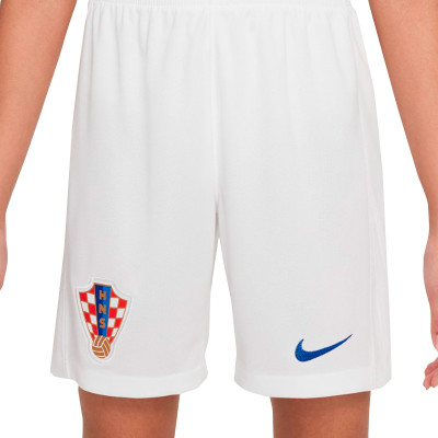 Pantaloncini Croazia Home Kit Euro 2024 Niño