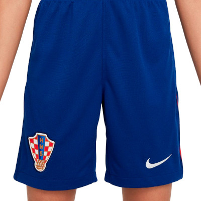 Pantaloncini Croazia Away Kit Euro 2024 per Bambini