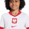 Koszulka Nike Polonia Primera Equipación Eurocopa 2024 Niño