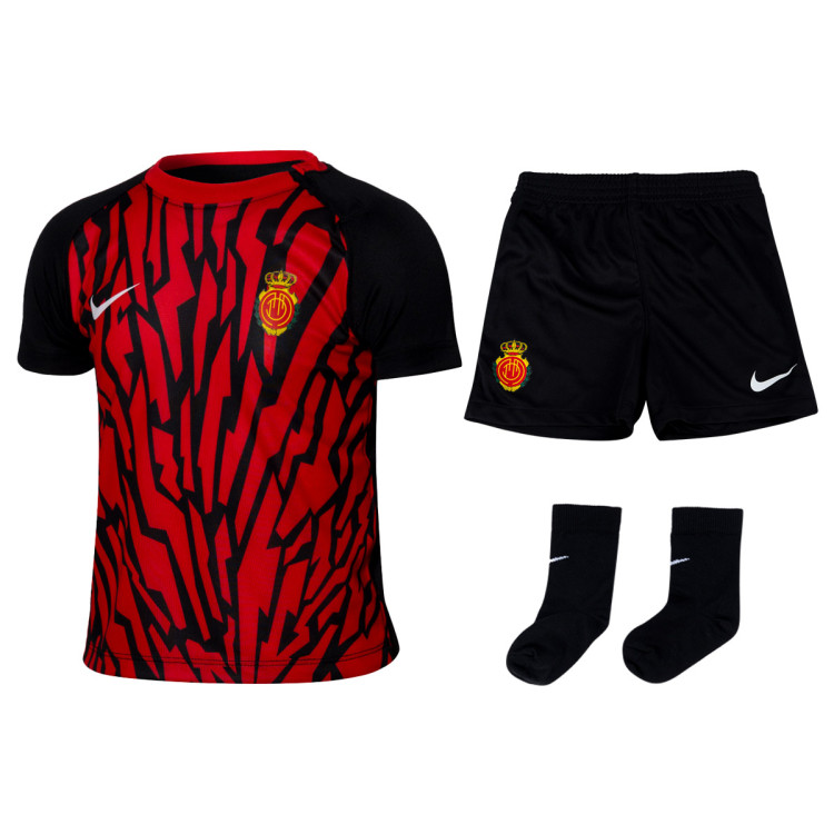 Kit Nike Infant's RCD Mallorca 2024-2025 Home University Red-Black