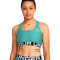 Sutiã Desportivo Under Armour HeatGear Mid Branded Mulher