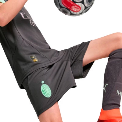 Kids AC Milan 2024-2025 Third Kit Shorts