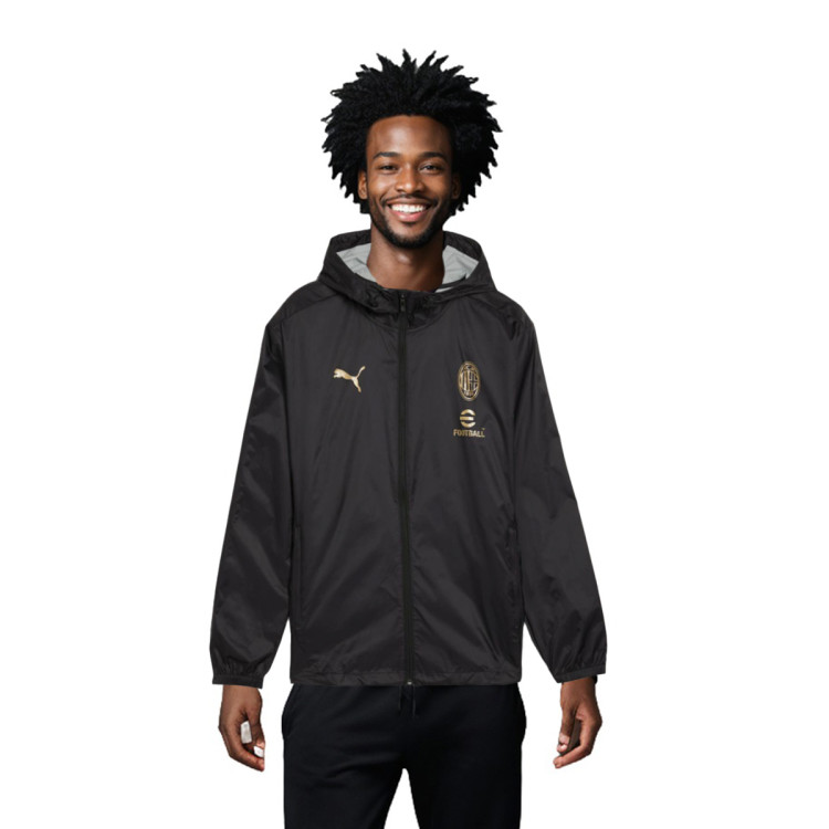 Raincoat Puma AC Milan Training 2024-2025 Black-For All Time
