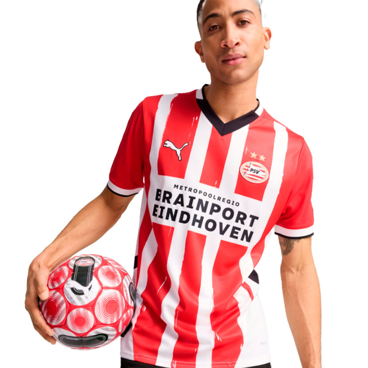 Jersey Puma PSV 2024-2025 Home For All Time Red-White - Fútbol Emotion