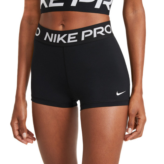 Short leggings Nike Women's Pro Black-White Fútbol Emotion