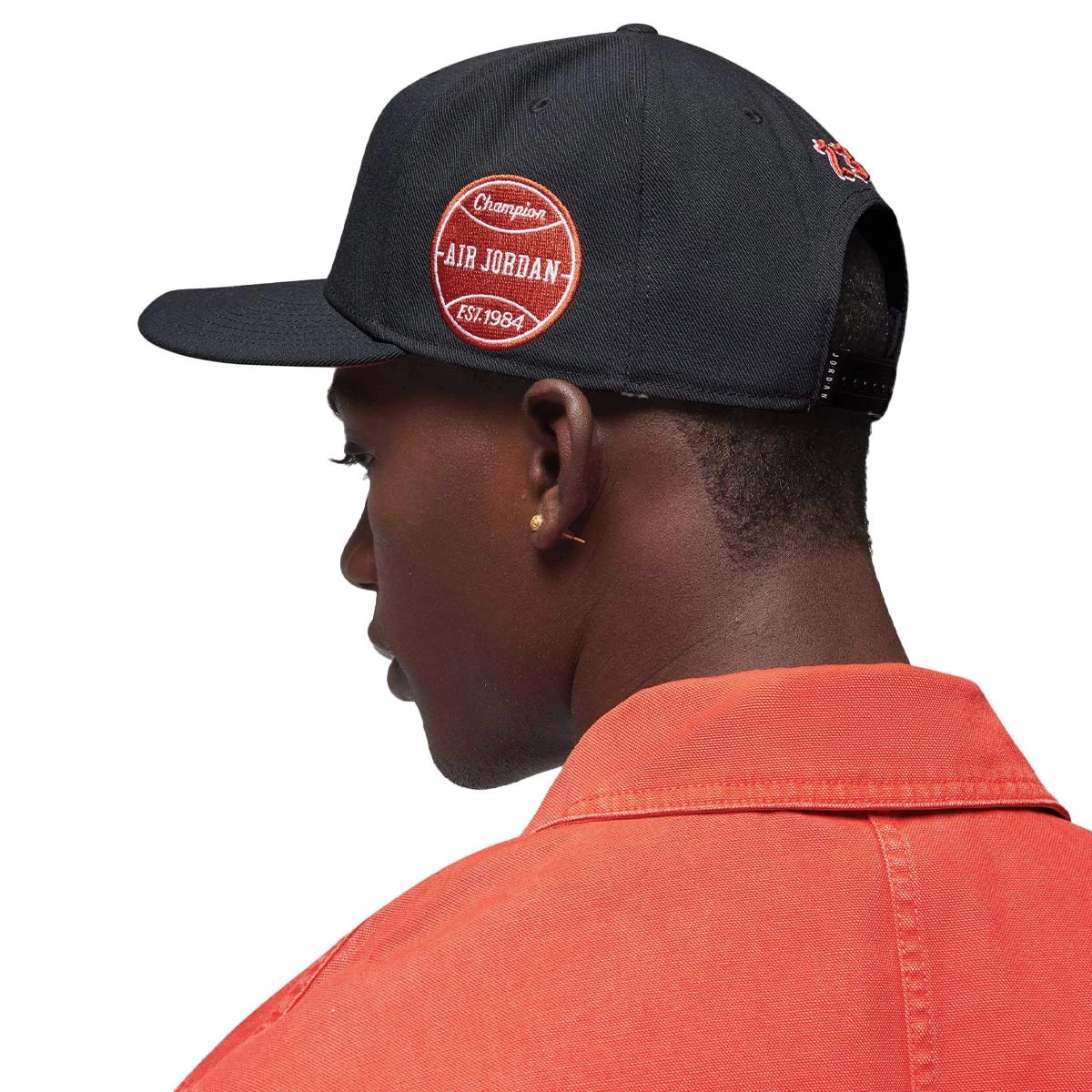 Cappello Jordan Flight MVP Pro Black Dune Red White Futbol Emotion