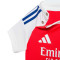 Conjunto adidas Arsenal FC Primera Equipación 2024-2025 Bebé