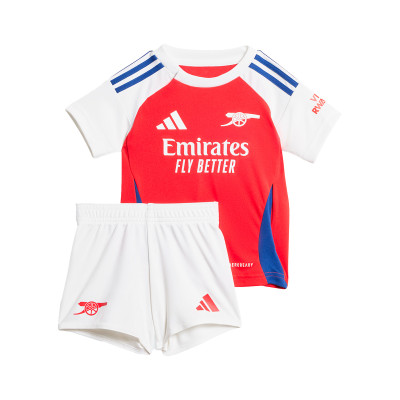Conjunto Arsenal FC Primeiro Equipamento 2024-2025 Bebé