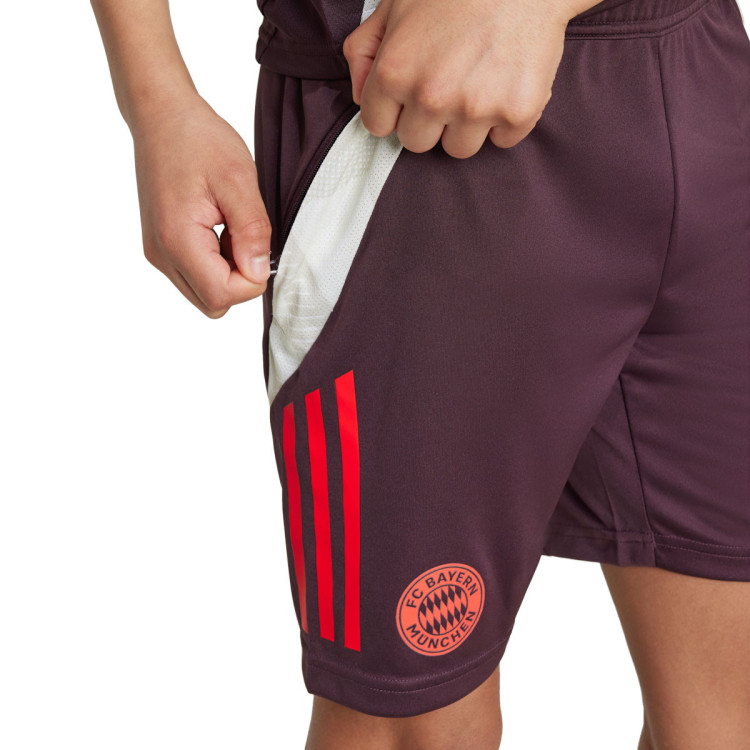 pantalon-corto-adidas-fc-bayern-training-2024-2025-nino-shadow-maroon-red-4