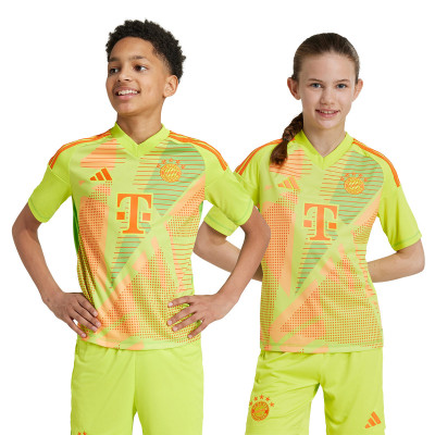 Kids FC Bayern 2024-2025 Goalkeeper Home Jersey