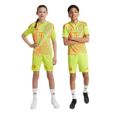 Kids FC Bayern 2024-2025 Goalkeeper Home Kit Shorts