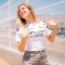 Camiseta adidas Real Madrid Primera Equipación 2024-2025 Mujer
