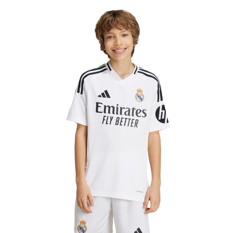 Jersey adidas Kids Real Madrid 2024-2025 Home White - Fútbol