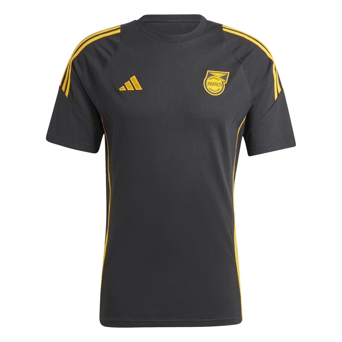 Jersey adidas Jamaica Training 2024 2025 Black Semi Solar Gold Futbol Emotion