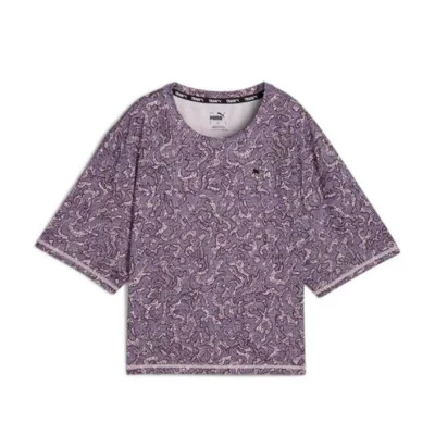 Train Favorite Aop Crop Tee T-Shirt