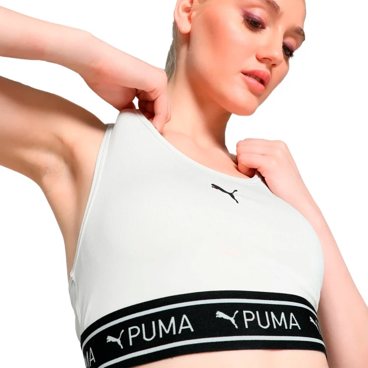Sujetador Puma 4Keeps Elastic Bra Vapor Gray Futbol Emotion