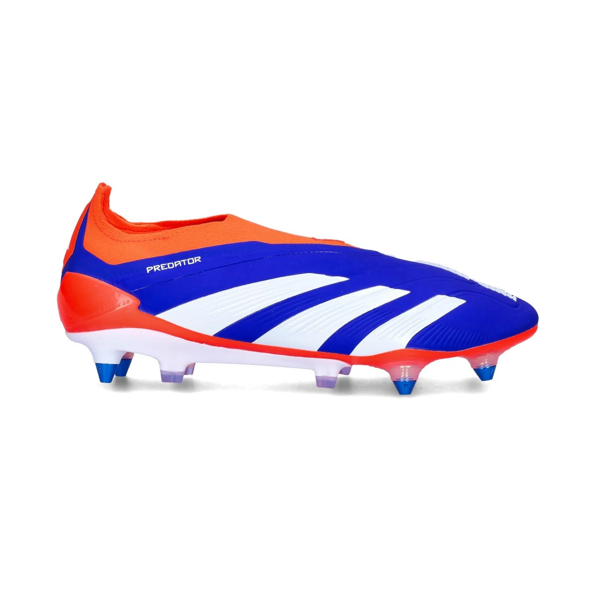 Football Boots adidas Predator Elite LL SG Lucid Blue White Solar Red Futbol Emotion
