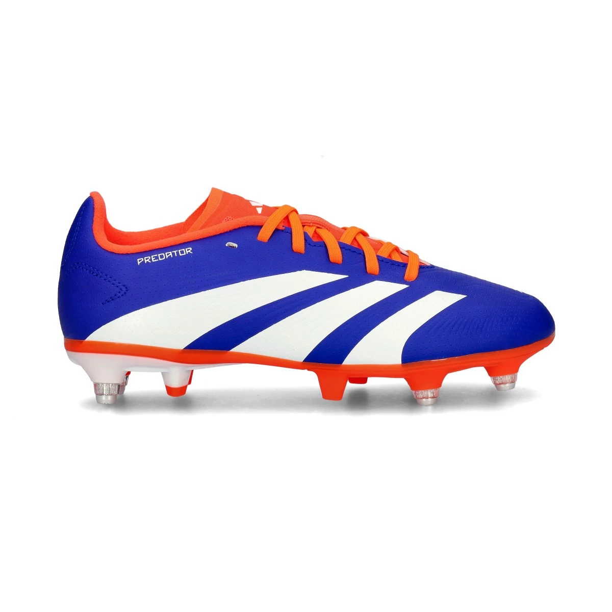 Voetbalschoenen adidas Kinderen Predator League L SG Helder blauw Wit Rood Futbol Emotion