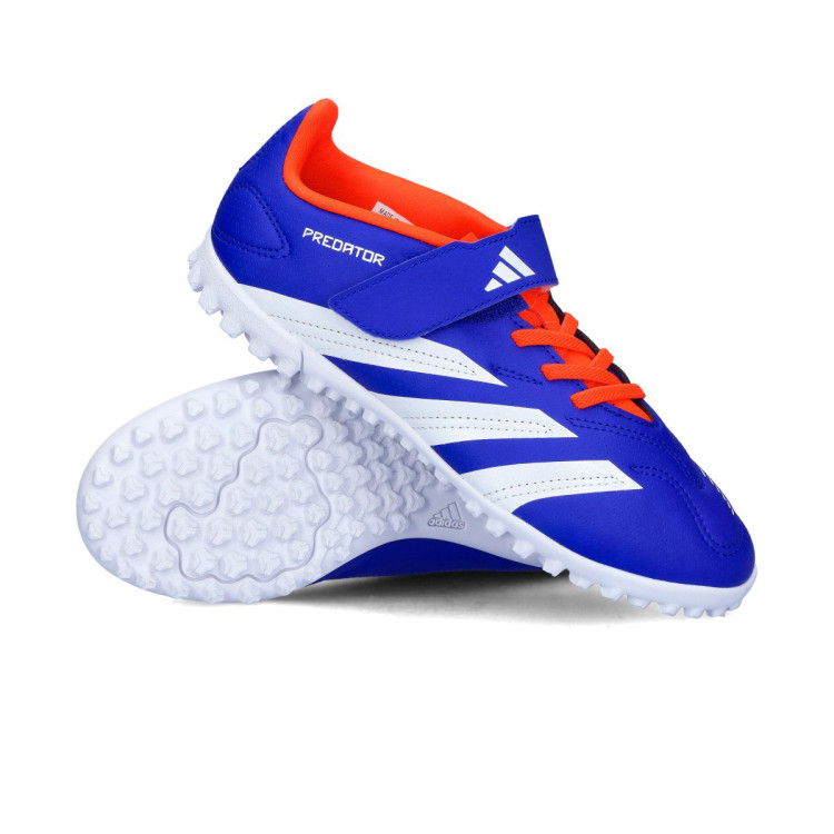 Buty pi karskie adidas Predator Club H L Turf Nino Lucid Niebieski Bia y Solar Czerwony Futbol Emotion