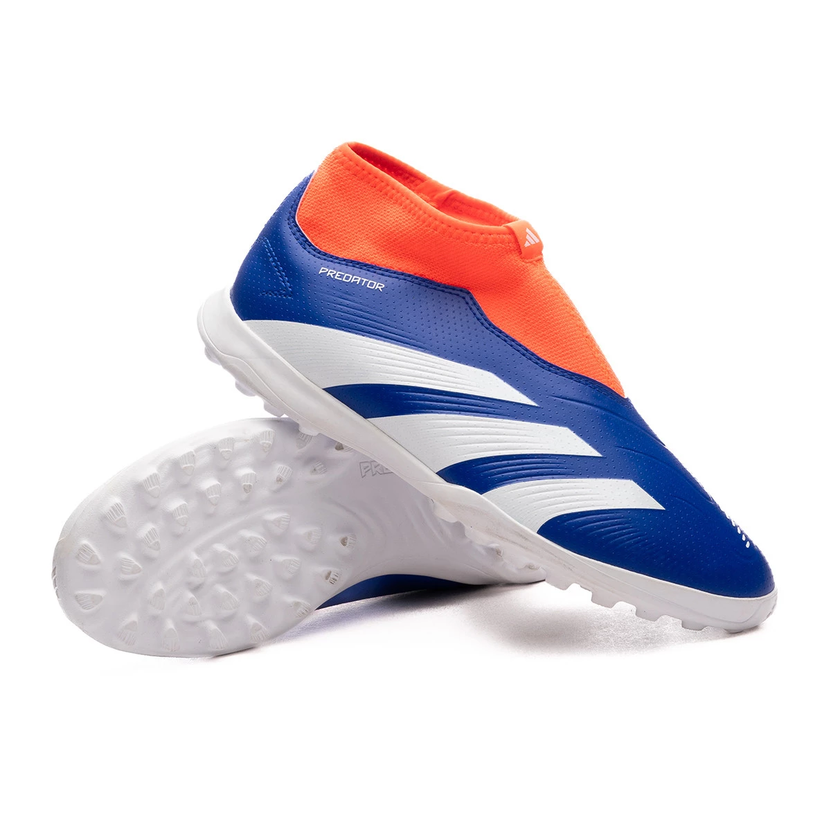 Football Boots adidas Kids Predator League LL Turf Lucid Blue White Solar Red Futbol Emotion