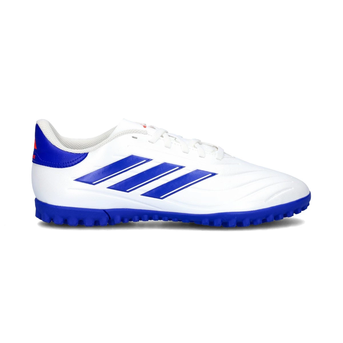 Football Boots adidas Copa Pure 2 Club Turf White Lucid Blue Solar Red Futbol Emotion