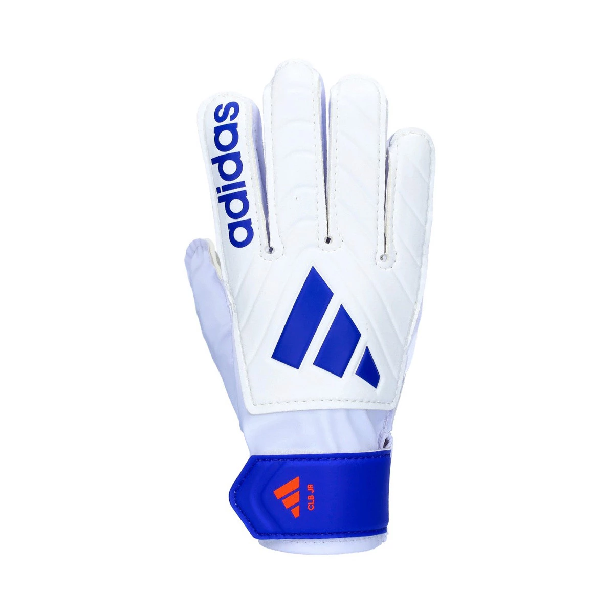 Gloves adidas Kids Copa Club White Lucid blue Solar red Futbol Emotion