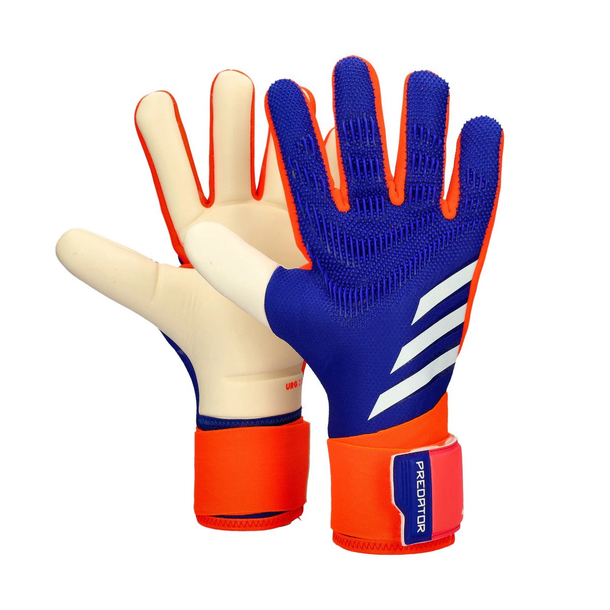 Gloves adidas Predator Competition Lucid blue Solar red White Futbol Emotion