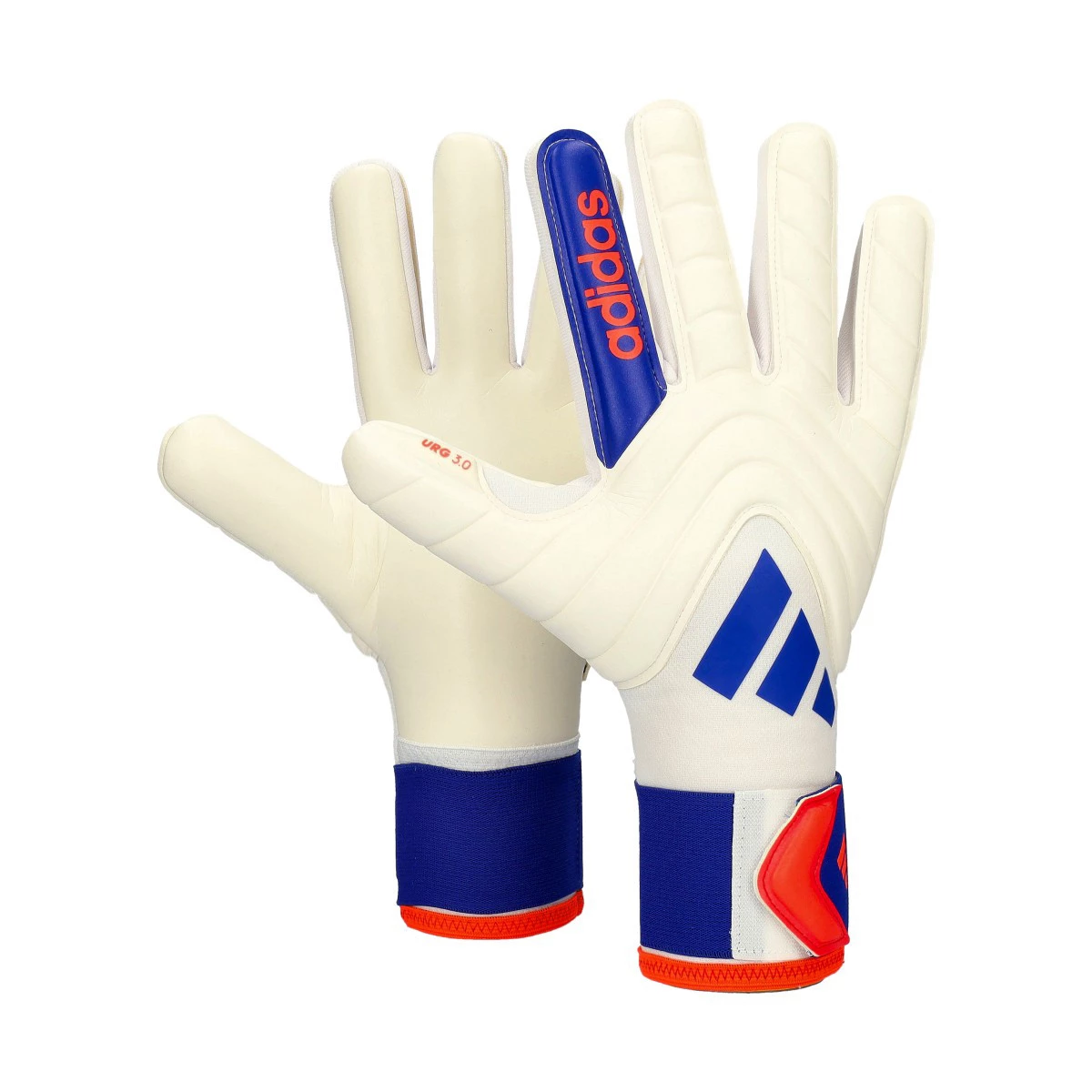 Luvas adidas Copa League White Lucid blue Solar red Futbol Emotion