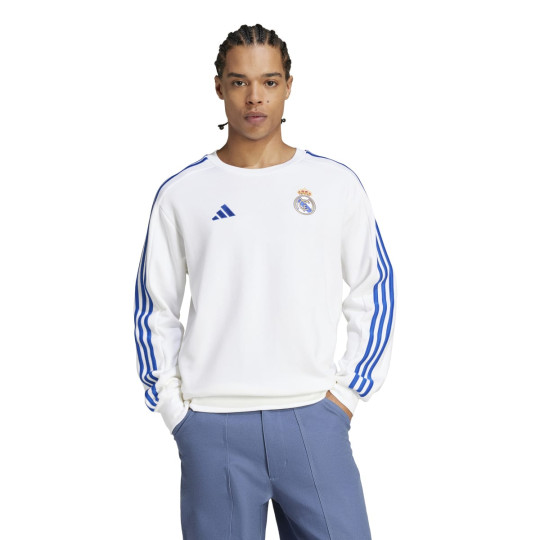 スウェット・トレーナー adidas originals Real Madrid CF sweatshirt ADIDAS REAL MADRID TRAINING TOP SWEATSHIRT SOCCER FOOTBALL
