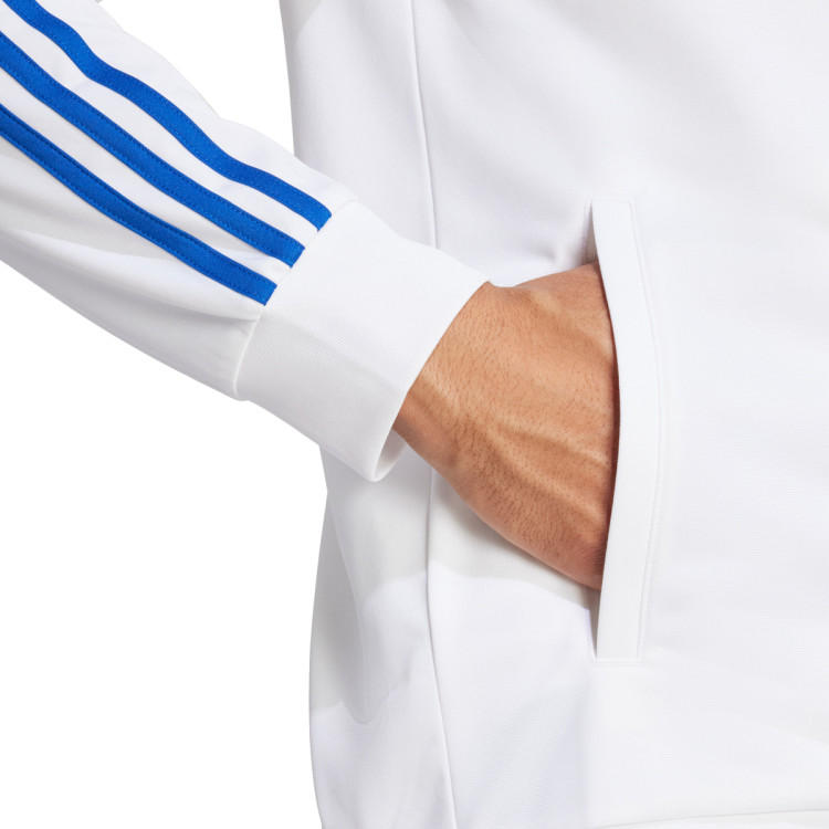 Jacket adidas Real Madrid Fanswear 20242025 White Fútbol Emotion