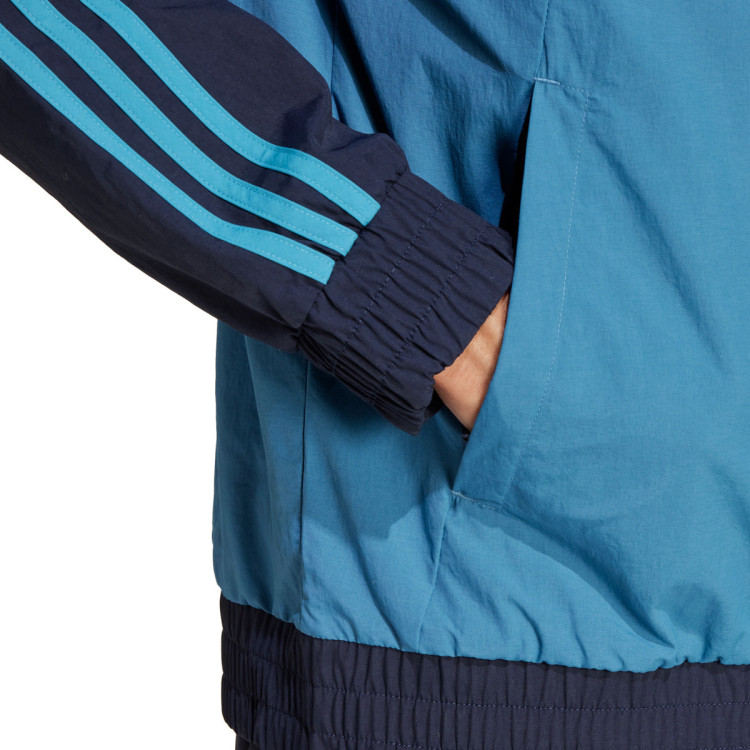 Jacket adidas Ajax Fanswear 20242025 Legend InkAltered Blue Fútbol Emotion