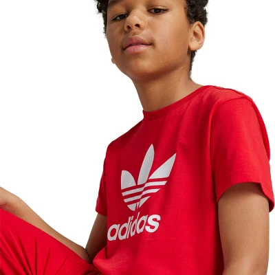 adidas Camiseta Adicolor Trefoil Adolescentes — foto 4