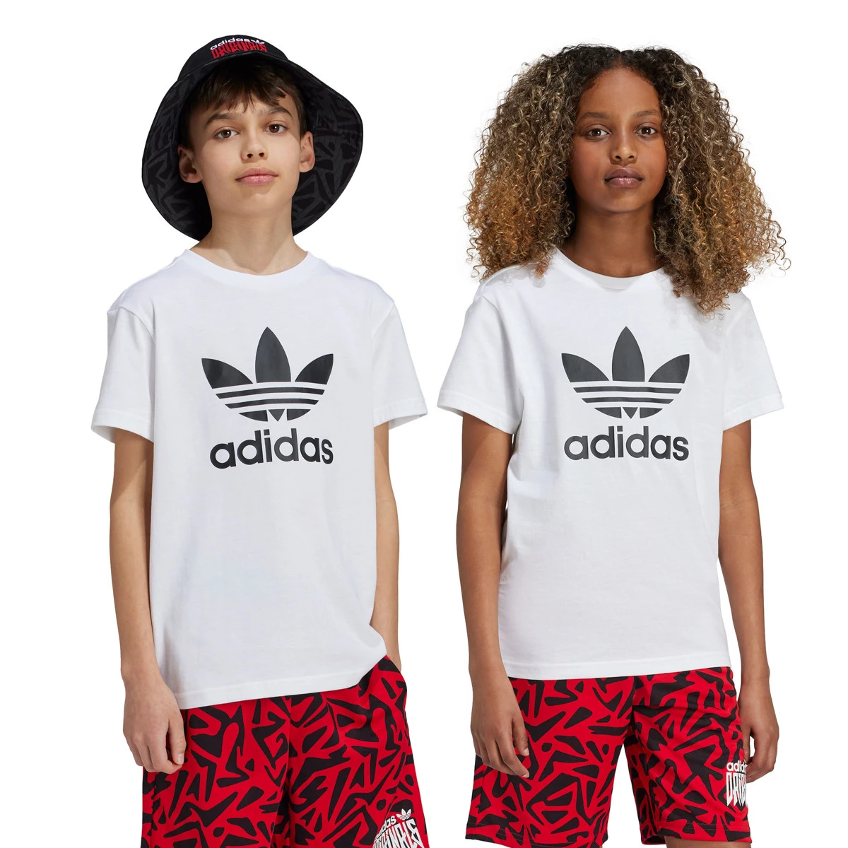 Maglia adidas Trefoil Tee bianco Futbol Emotion
