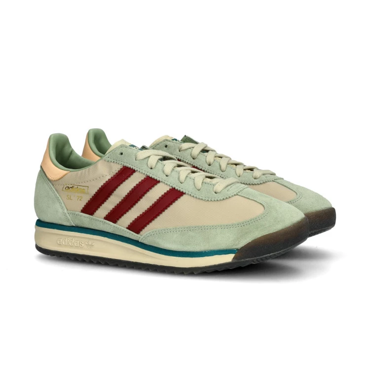Trainers adidas SL 72 RS putty grey shadow red legacy teal Futbol Emotion